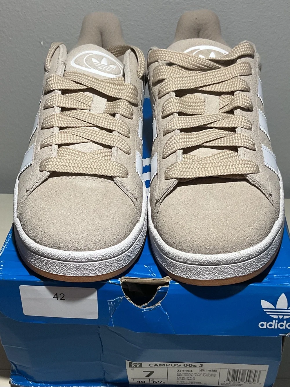 adidas Campus 00 beige - Men’s 7, Women’s 9, EUR 40